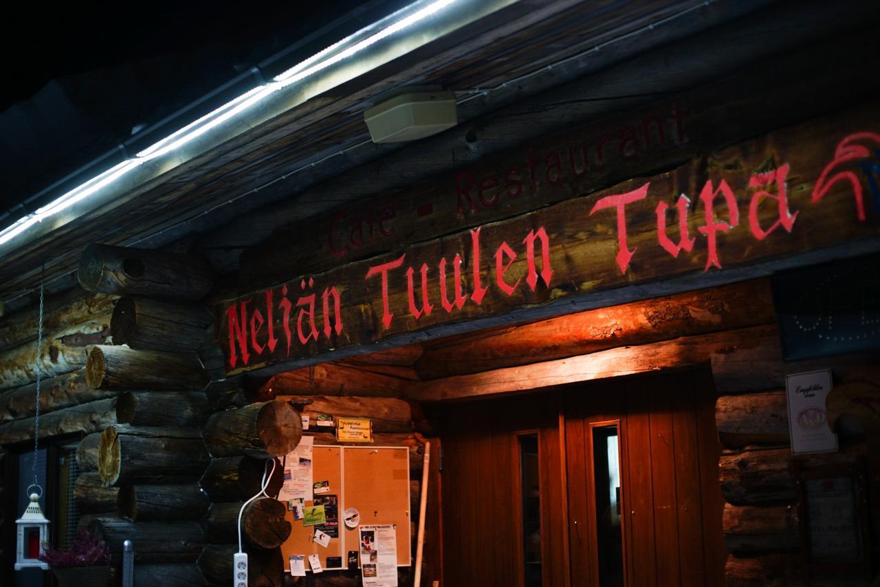 Neljaen Tuulen Tupa Bed & Breakfast Kaamanen Bagian luar foto