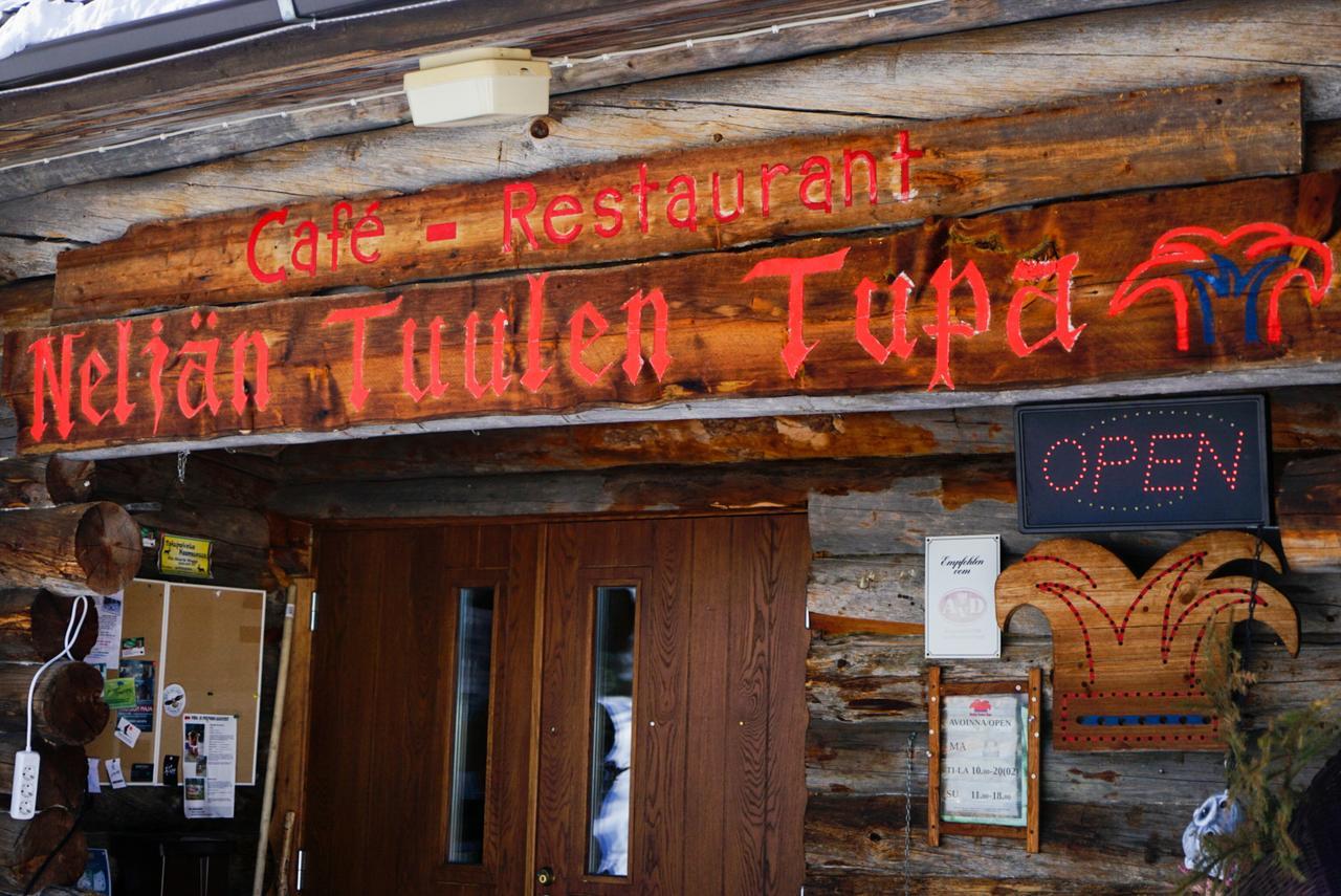Neljaen Tuulen Tupa Bed & Breakfast Kaamanen Bagian luar foto
